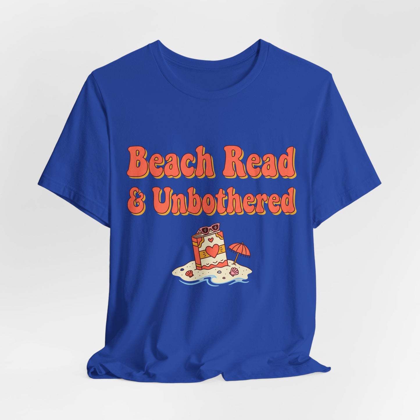 Beach Read & Unbothered Vacation Graphic T-Shirt