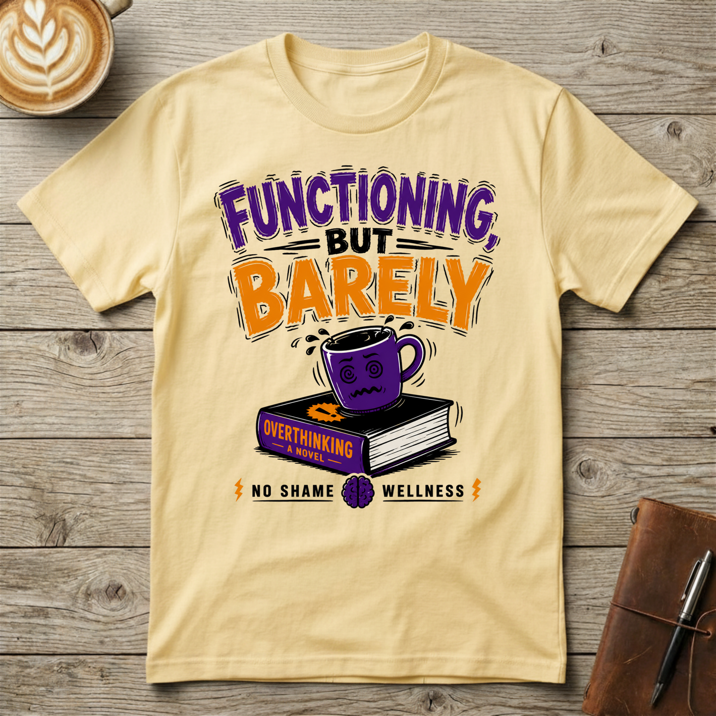 Functioning But Barely Graphic Tee