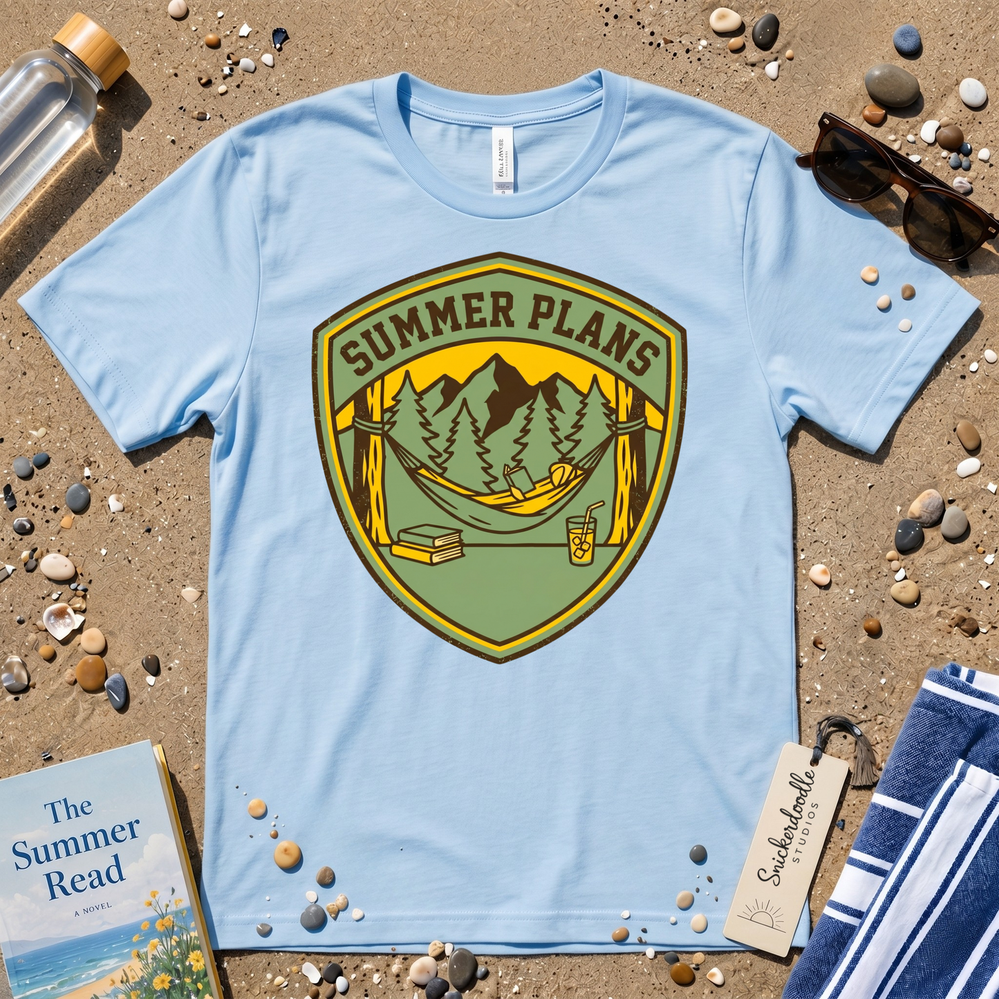 "Summer Plans" Hammock Camping Graphic T-Shirt