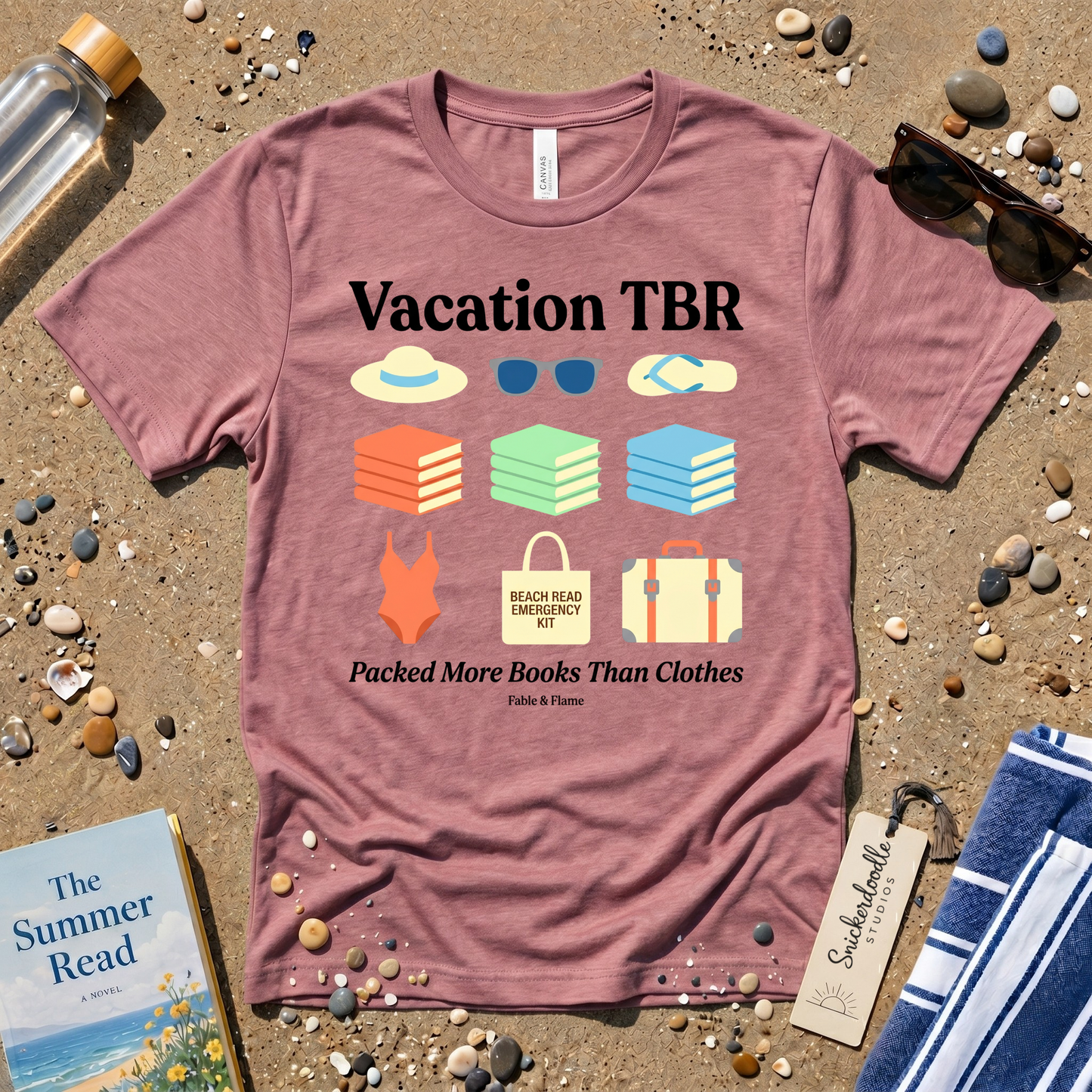 TBR Vacation Essentials Graphic T-Shirt