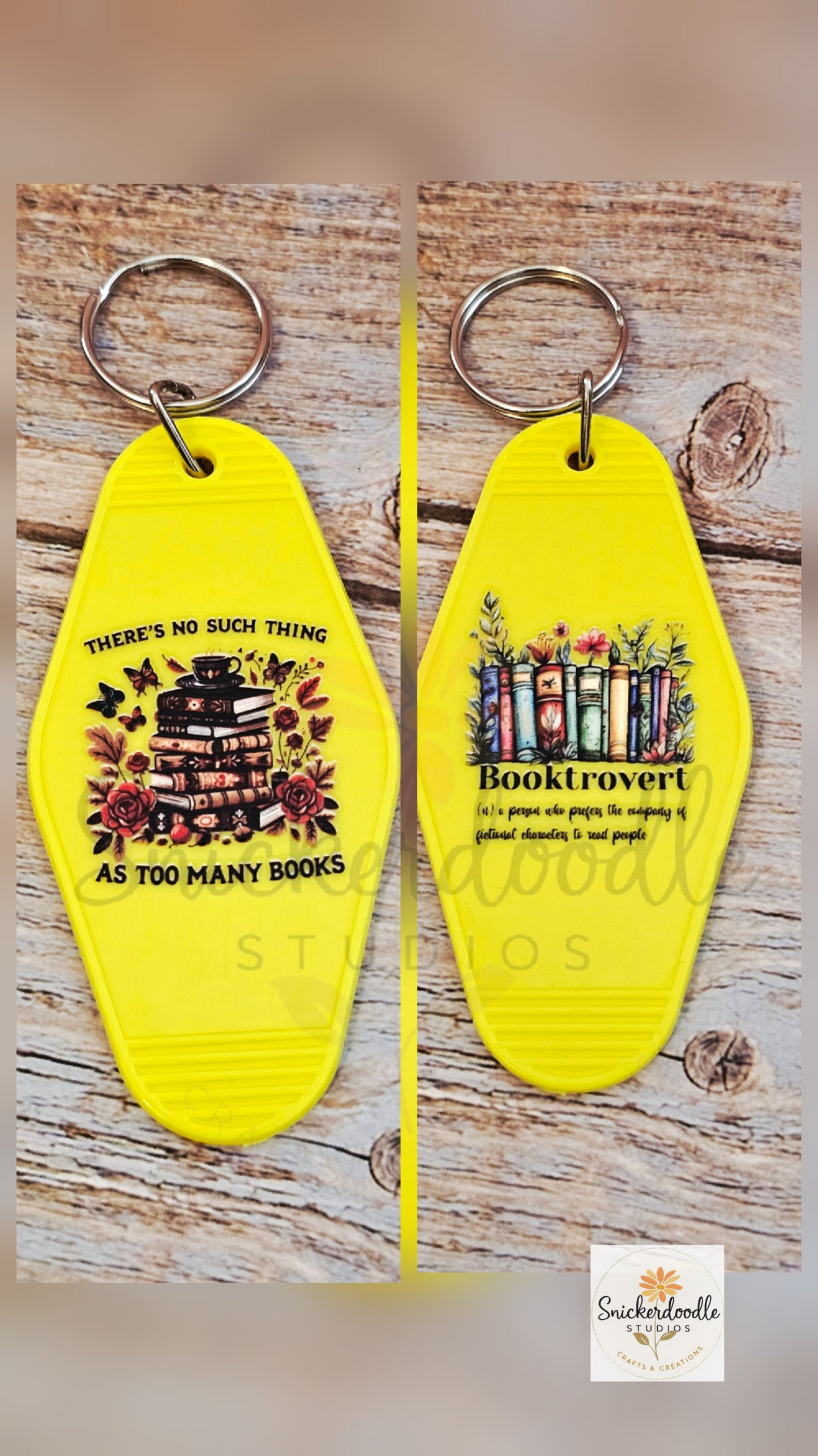 No Such Thing Motel Keychain
