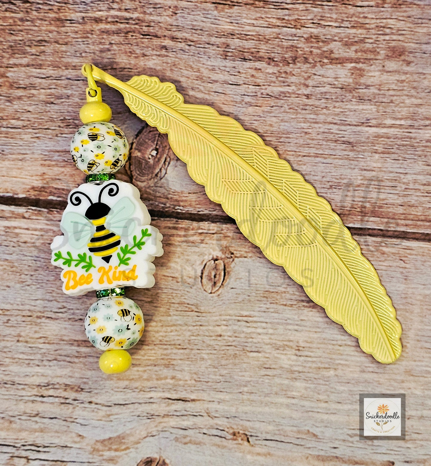 Been Kind Metal Feather Bookmark