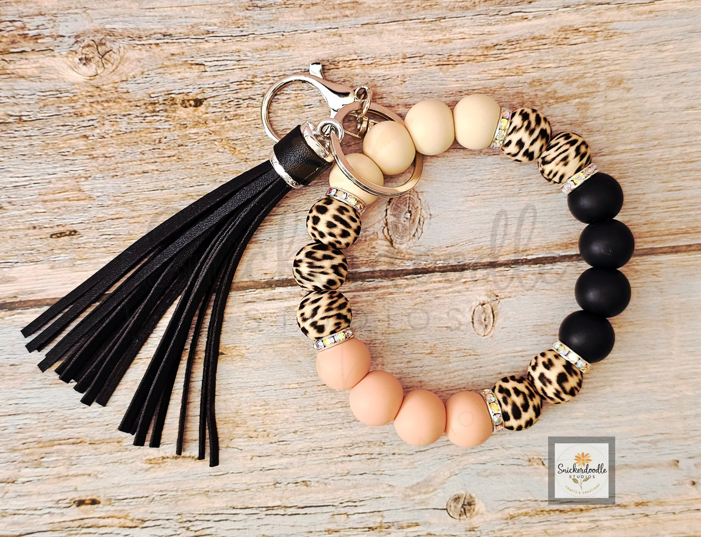 Leopard Wristlet