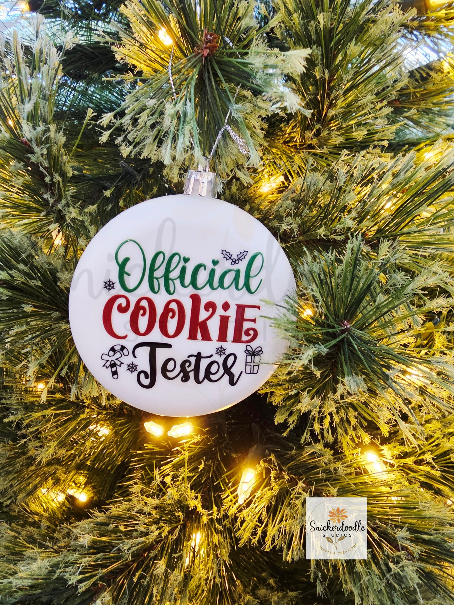 Cookie Tester Ornament