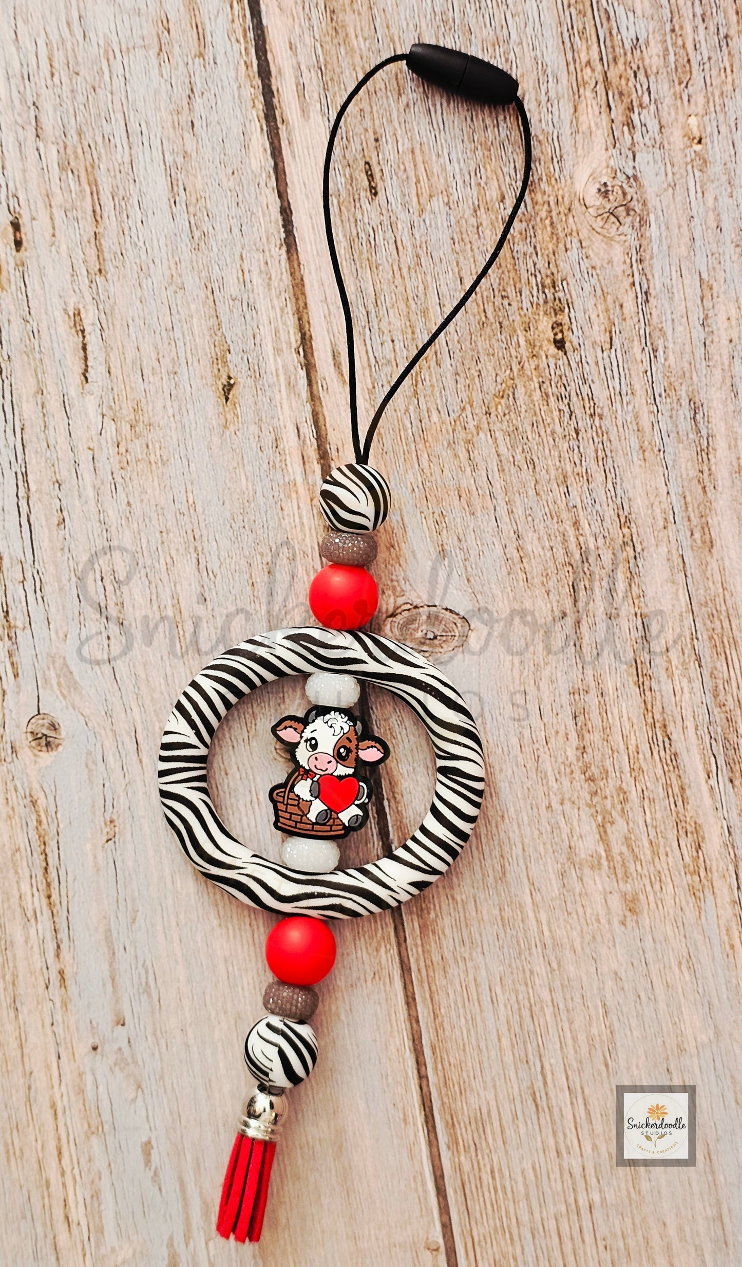 Cow Car Charm