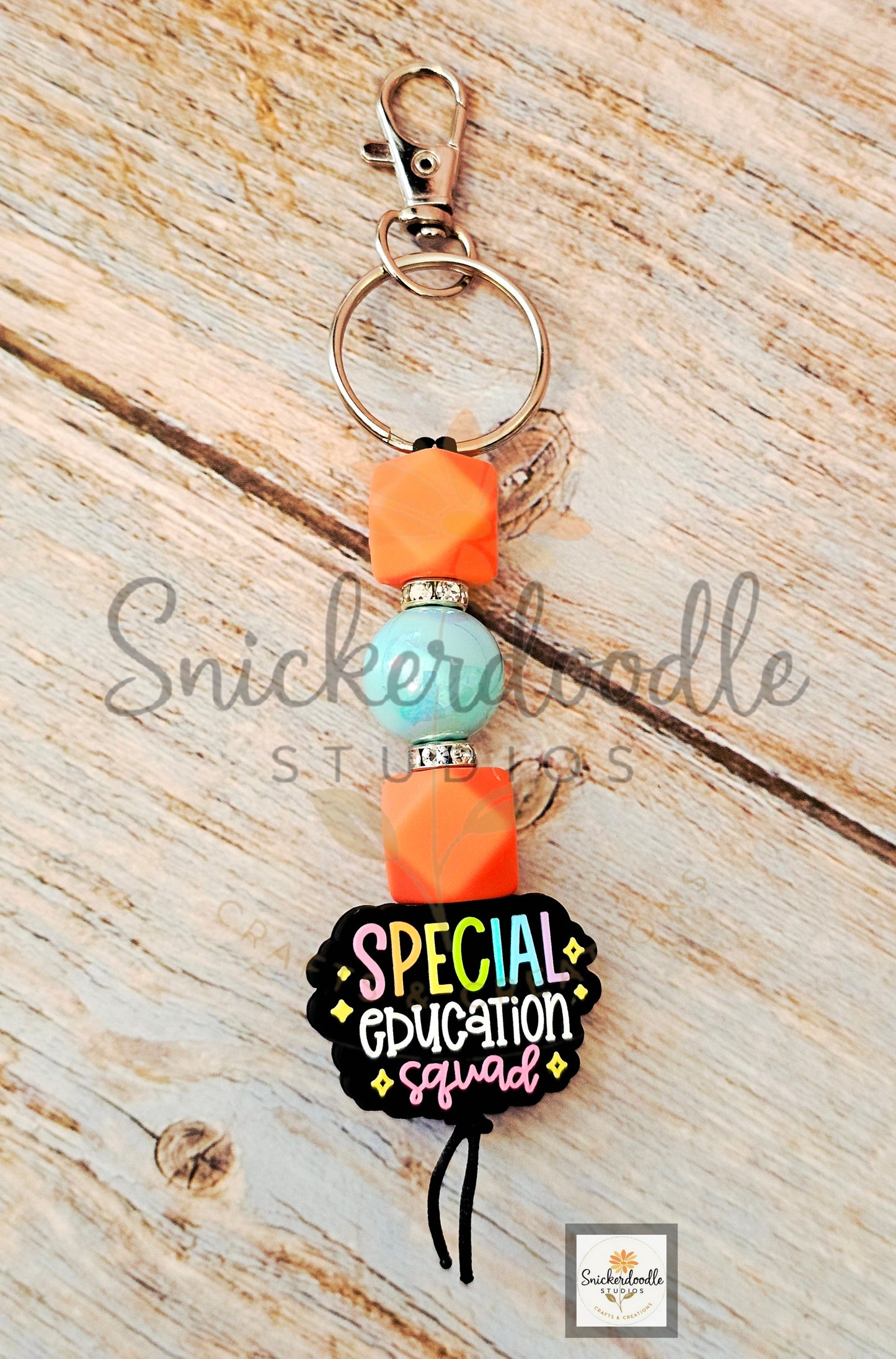 Special Education Squad Keychain