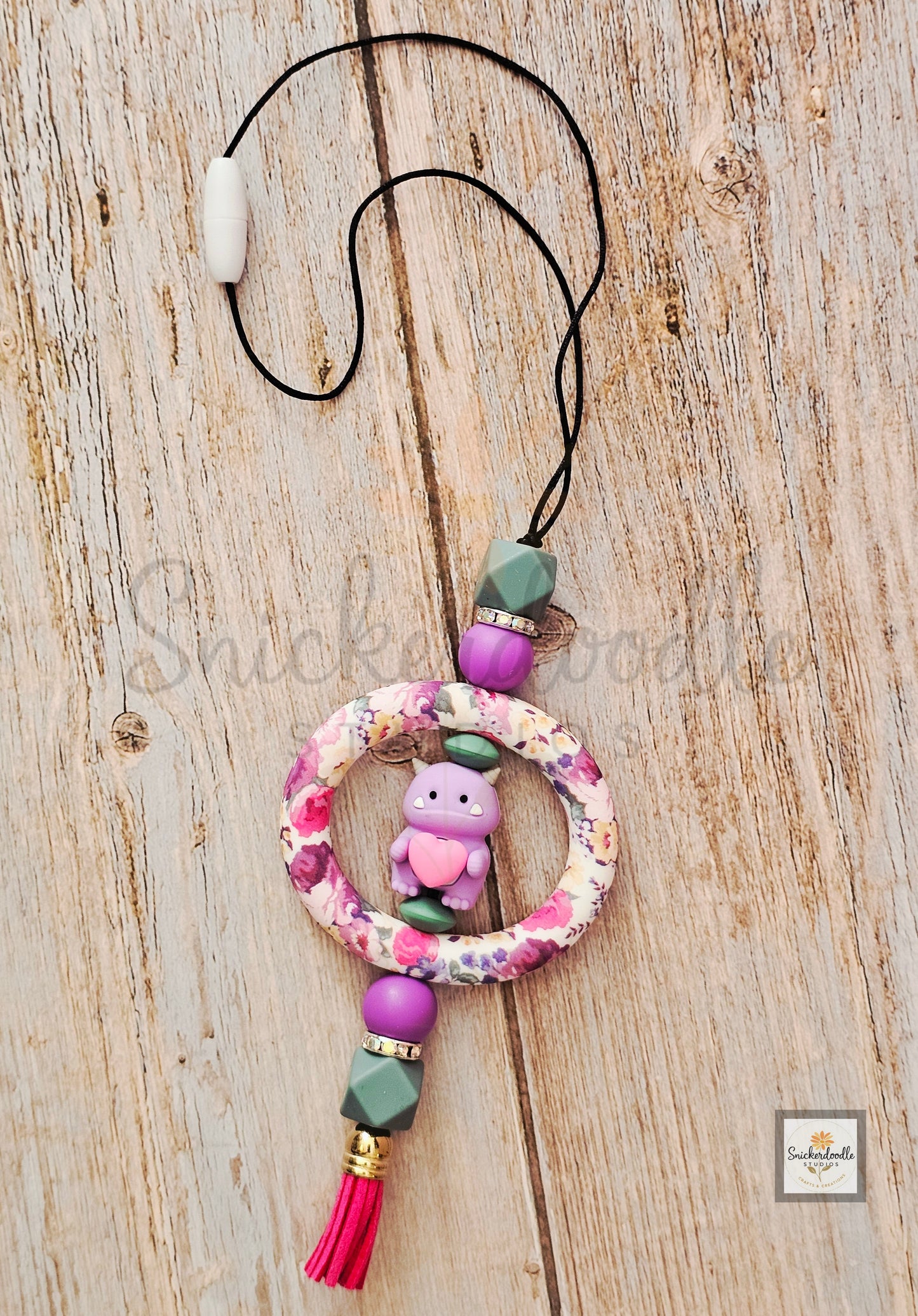 Love Monster Car Charm