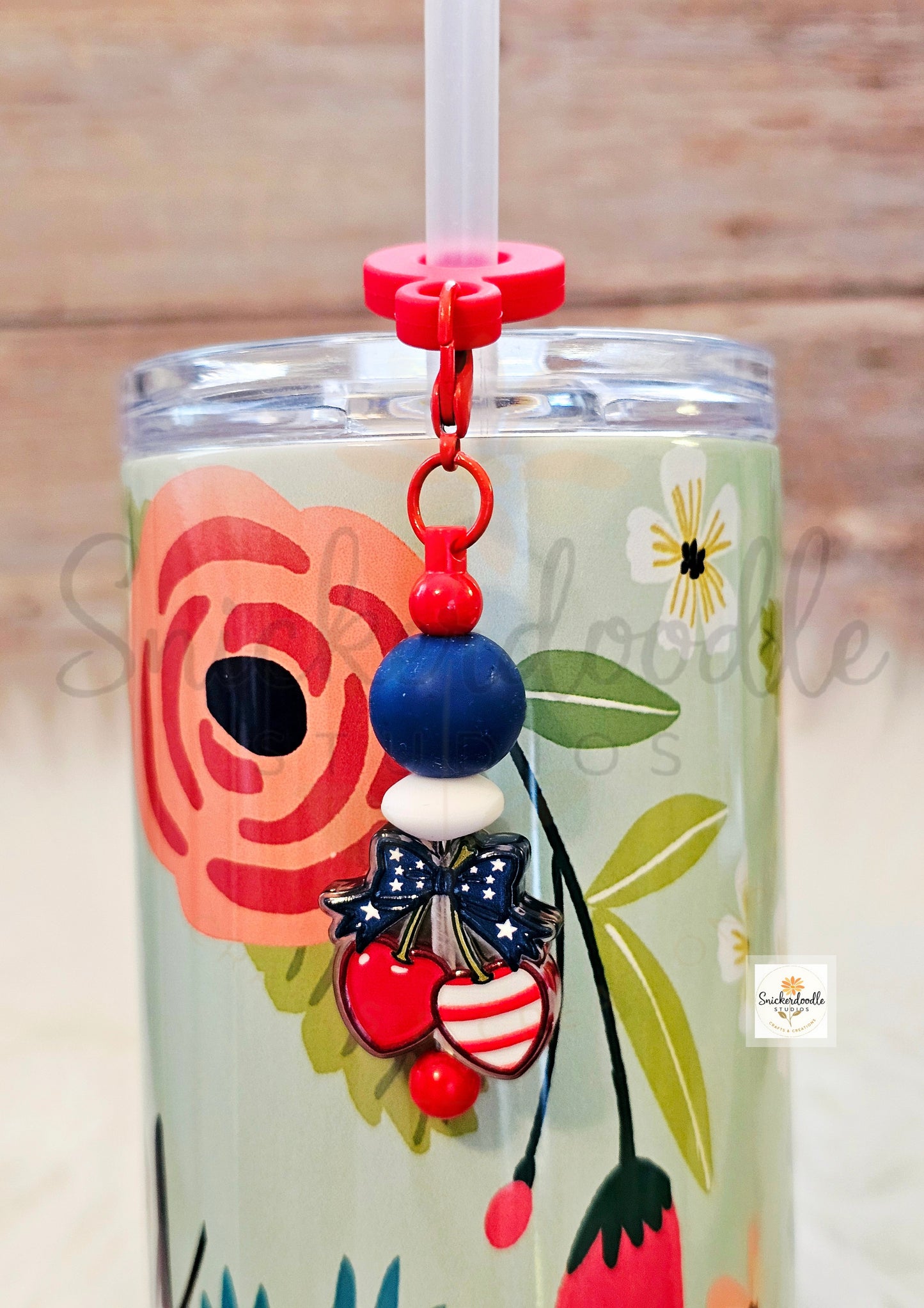 Patriotic Cherry Hearts