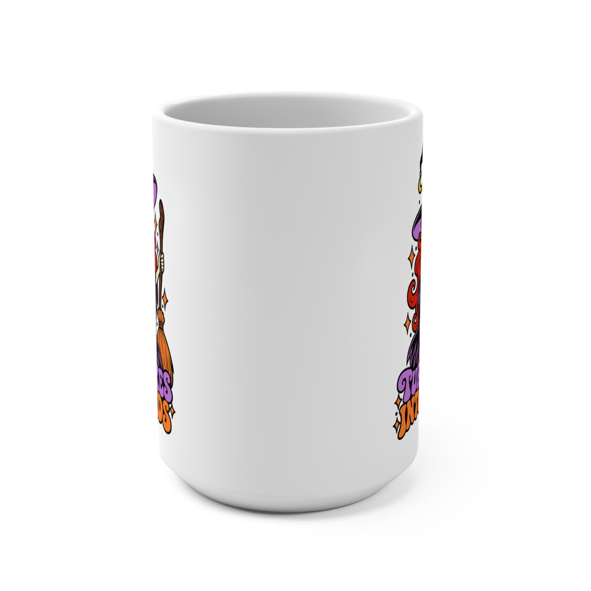 Turns Exes Into Toads Witchy Ceramic Mug 15oz
