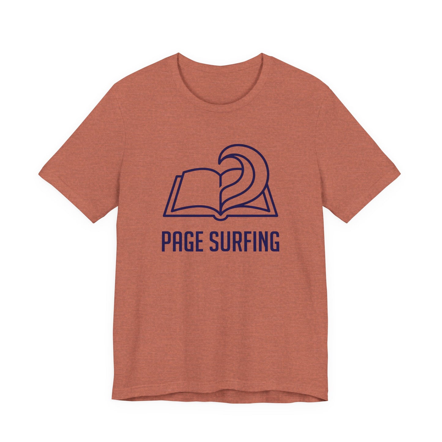 Minimalist Page Surfing  Graphic T-Shirt