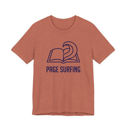 Minimalist Page Surfing  Graphic T-Shirt