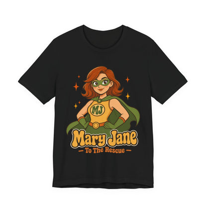 Mary Jane Superhero Graphic T-Shirt