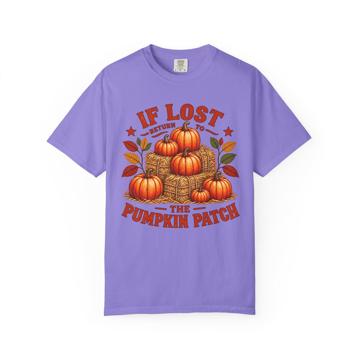 If Lost Return to the Pumpkin Patch Fall Graphic T-shirt