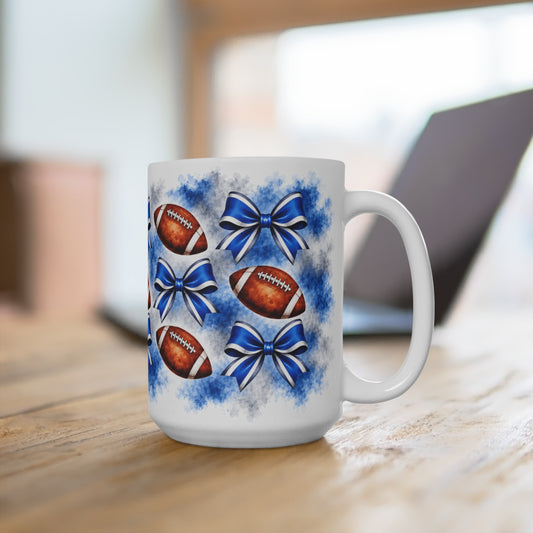 Indianapolis Football Team - Balls & Bows 15oz Ceramic Mug