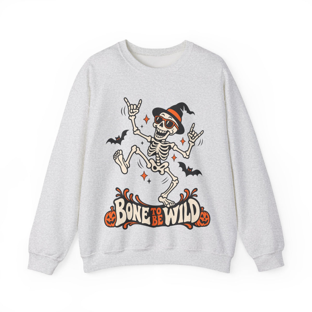 Bone to Be Wild Skeleton Crewneck Sweatshirt