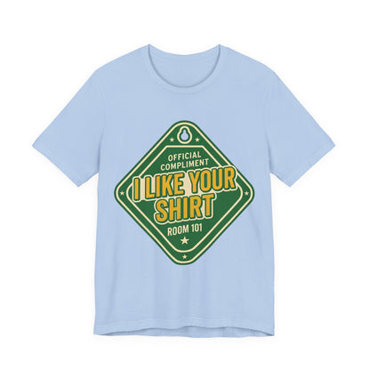 'I Like Your Shirt' Retro Motel Keychain Graphic T-Shirt