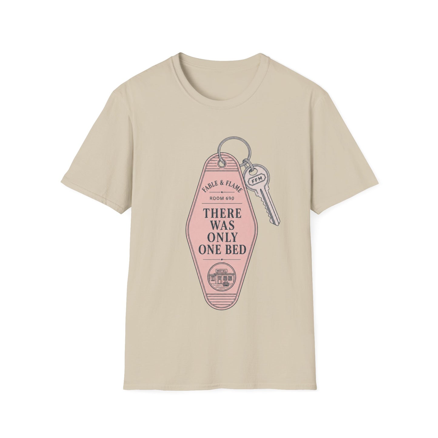Vintage Motel Key Tag Graphic T-Shirt
