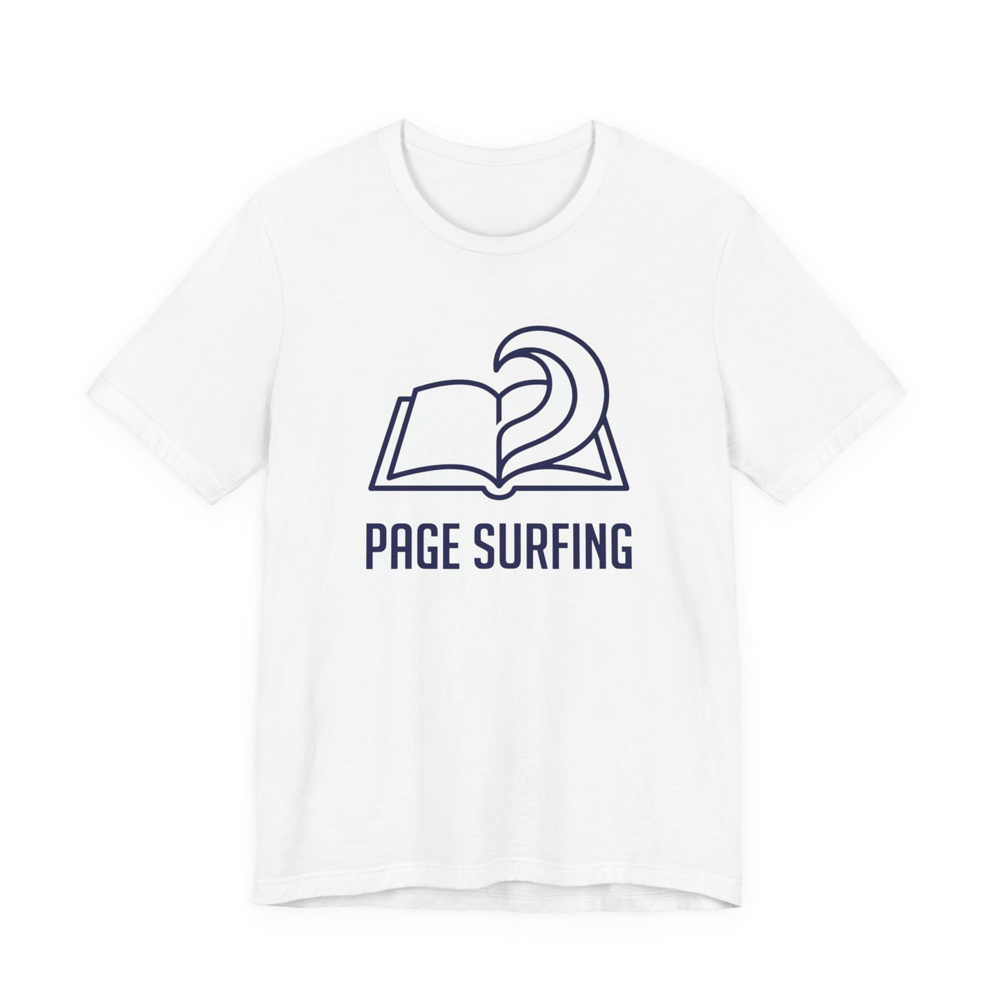 Minimalist Page Surfing  Graphic T-Shirt