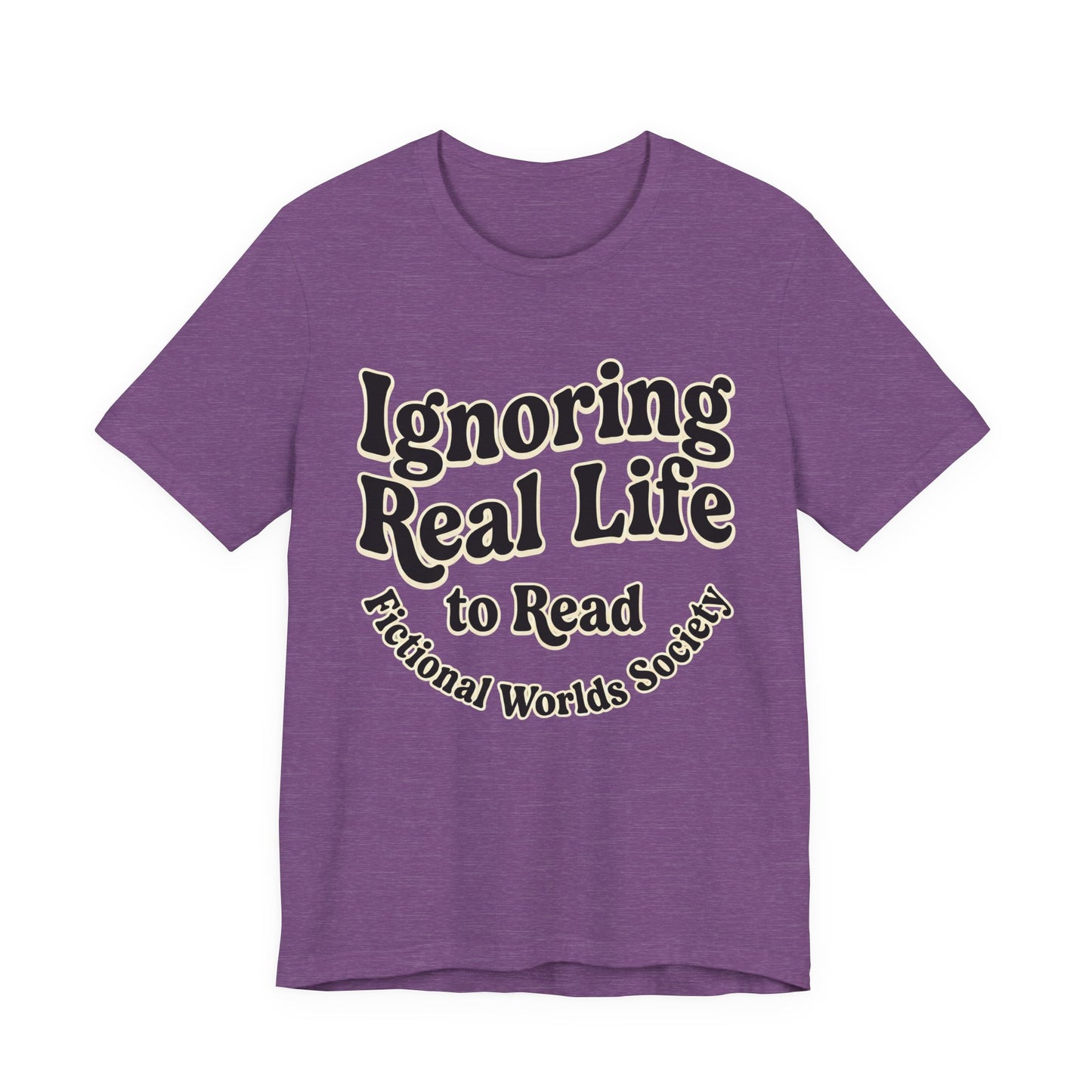 Ignoring Real Life to Read Graphic T-Shirt
