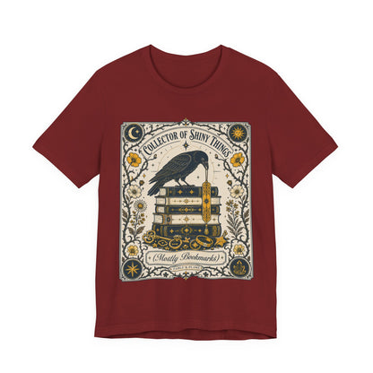 Collector of Shiny Things Raven Tarot Card Graphic T-Shirt
