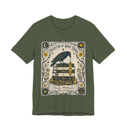 Collector of Shiny Things Raven Tarot Card Graphic T-Shirt