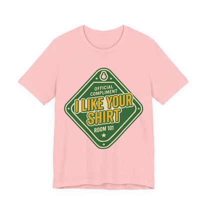 'I Like Your Shirt' Retro Motel Keychain Graphic T-Shirt