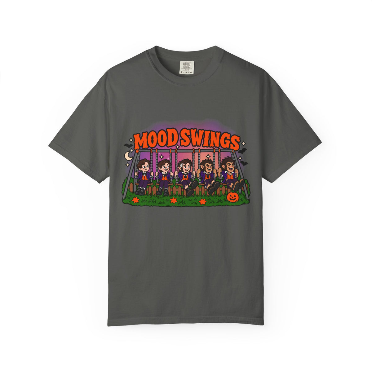 Mood Swings Boy Werewolf Halloween GraphicT-Shirt