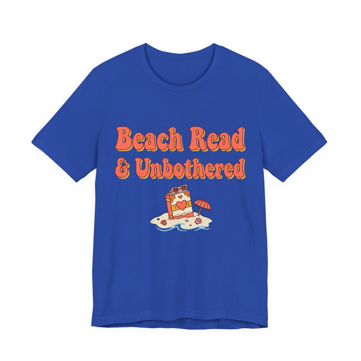 Beach Read & Unbothered Vacation Graphic T-Shirt