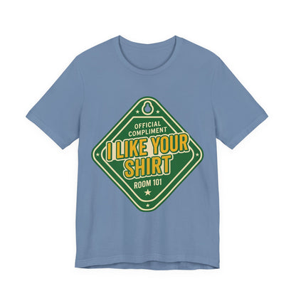 'I Like Your Shirt' Retro Motel Keychain Graphic T-Shirt