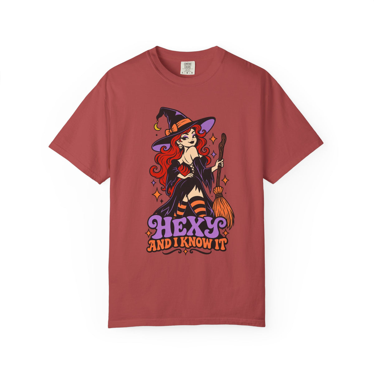 Hexy And I Know It Witch Halloween Graphic T-Shirt