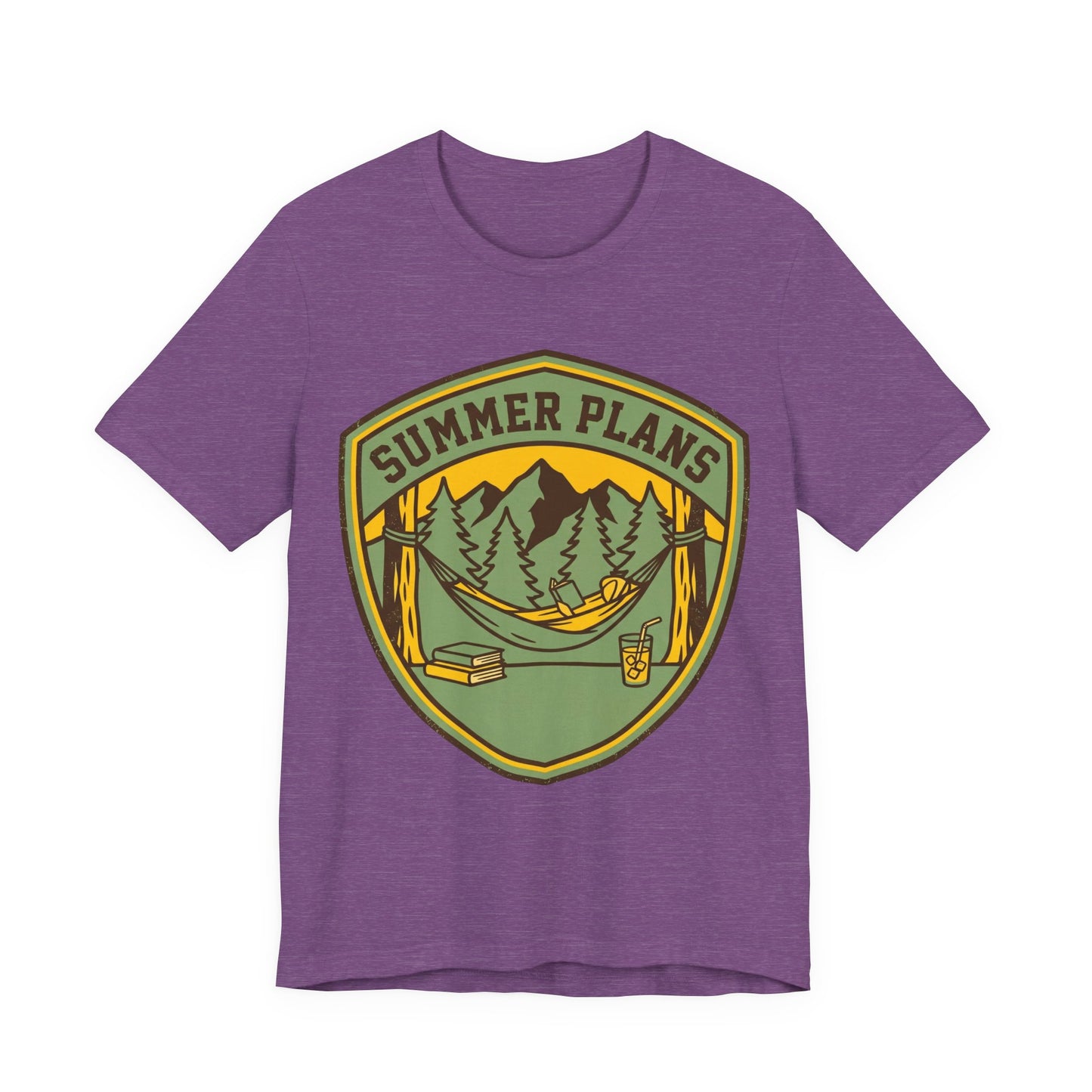"Summer Plans" Hammock Camping Graphic T-Shirt