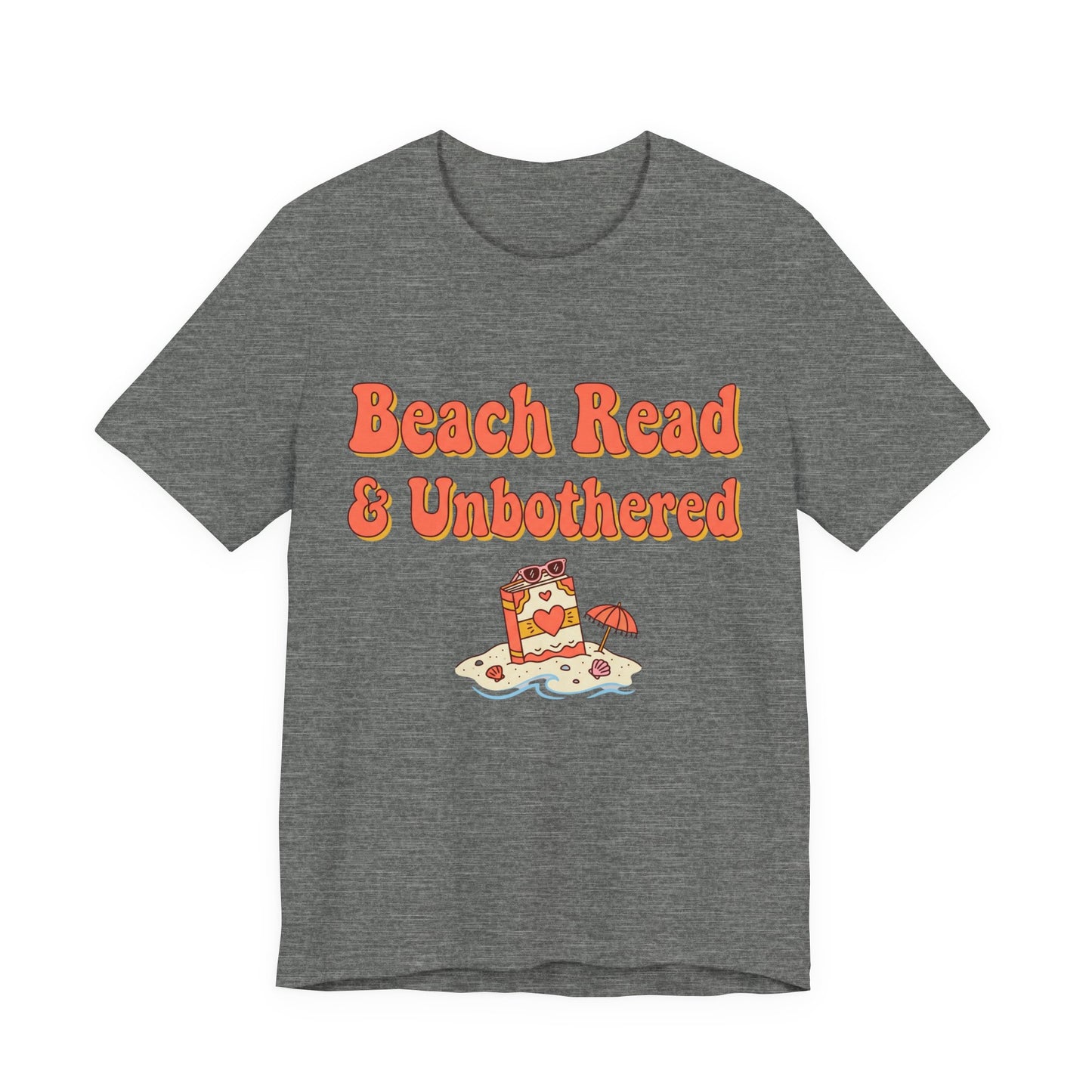 Beach Read & Unbothered Vacation Graphic T-Shirt