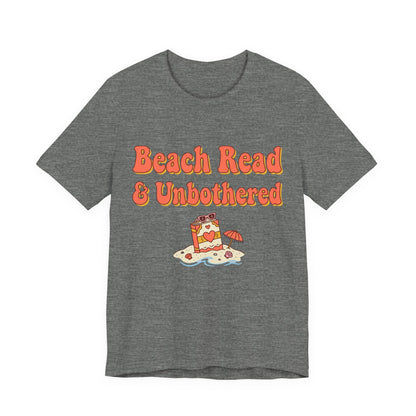 Beach Read & Unbothered Vacation Graphic T-Shirt