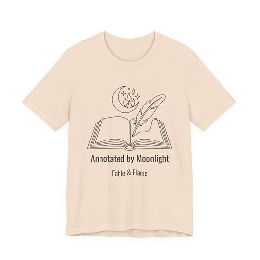 Annotated by Moonlight Graphic T‑Shirt