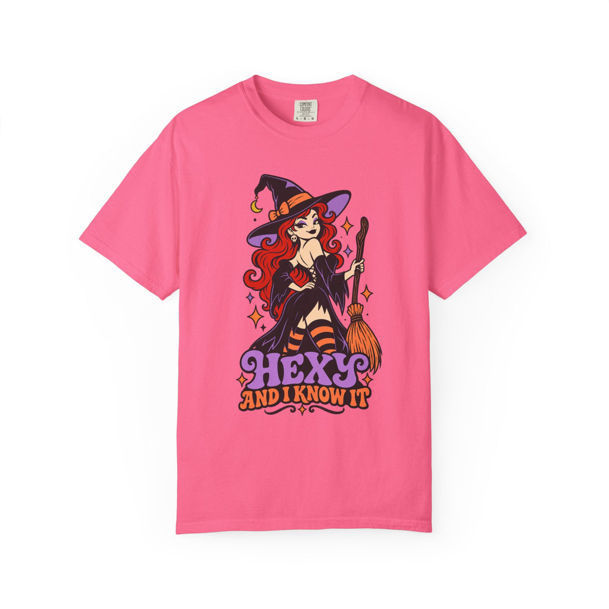 Hexy And I Know It Witch Halloween Graphic T-Shirt