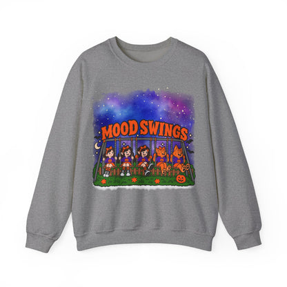 Mood Swings Werewolf Halloween Crewneck Sweatshirt