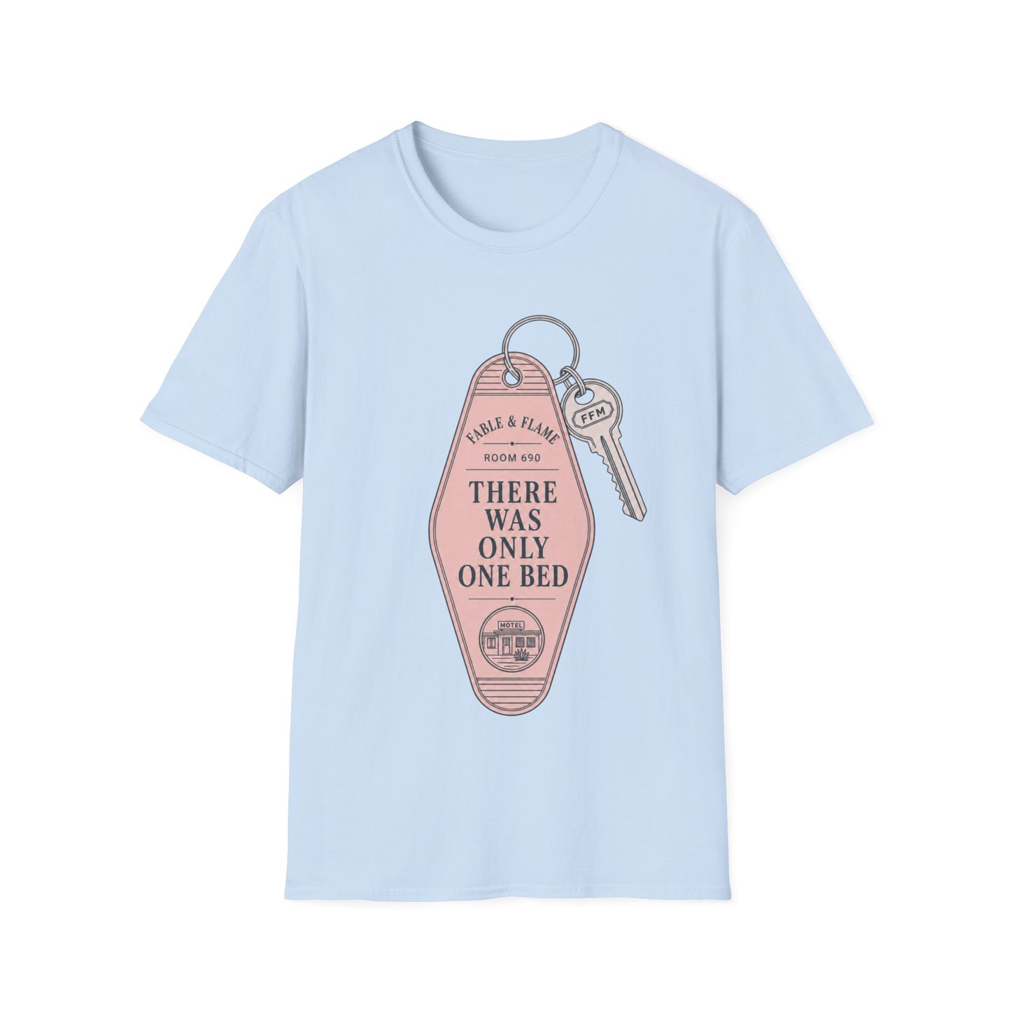 Vintage Motel Key Tag Graphic T-Shirt