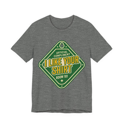 'I Like Your Shirt' Retro Motel Keychain Graphic T-Shirt