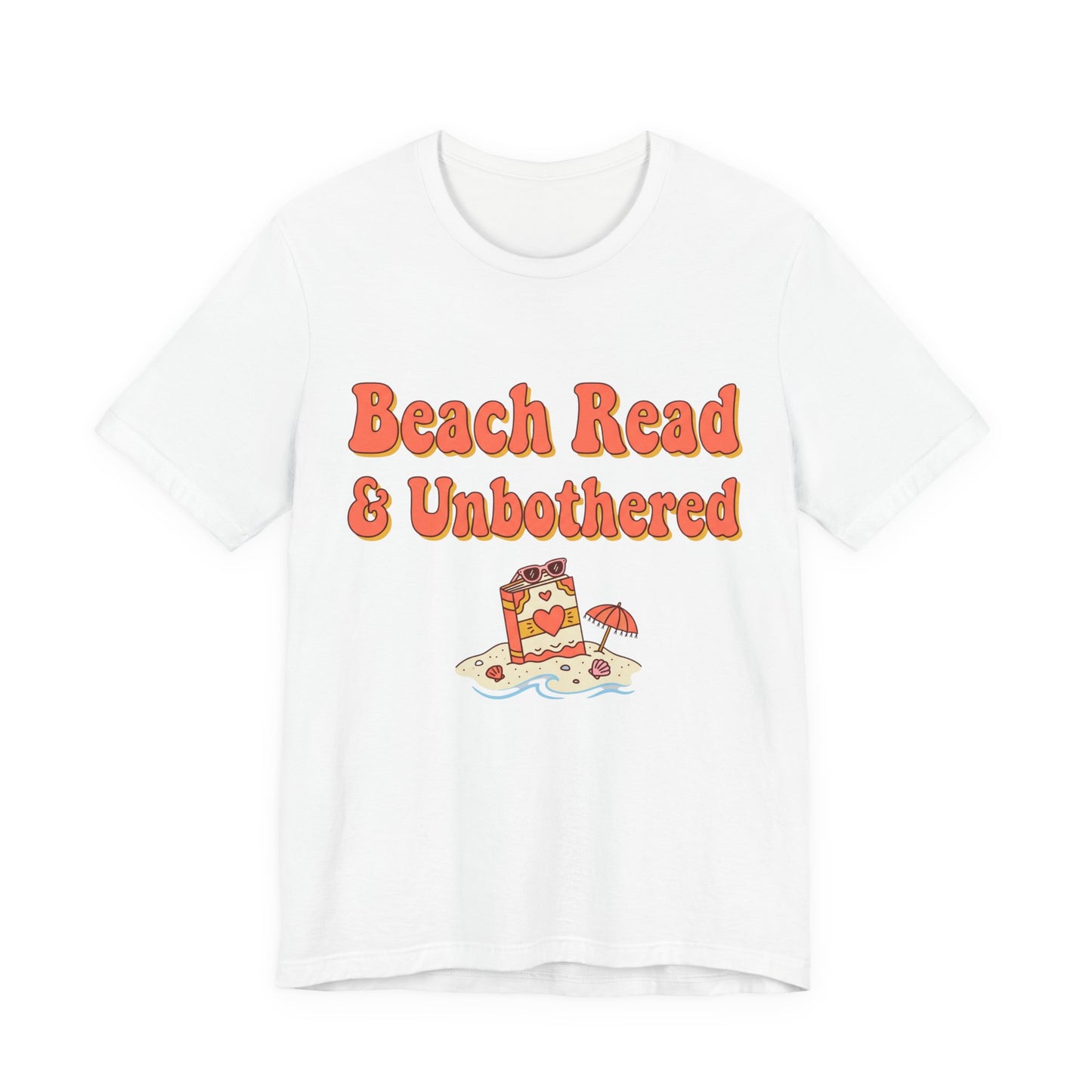 Beach Read & Unbothered Vacation Graphic T-Shirt