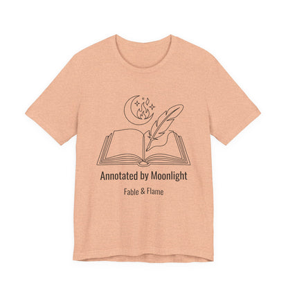 Annotated by Moonlight Graphic T‑Shirt