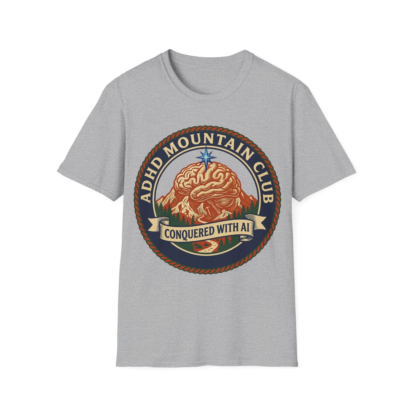 ADHD Mountain Club Graphic Tee