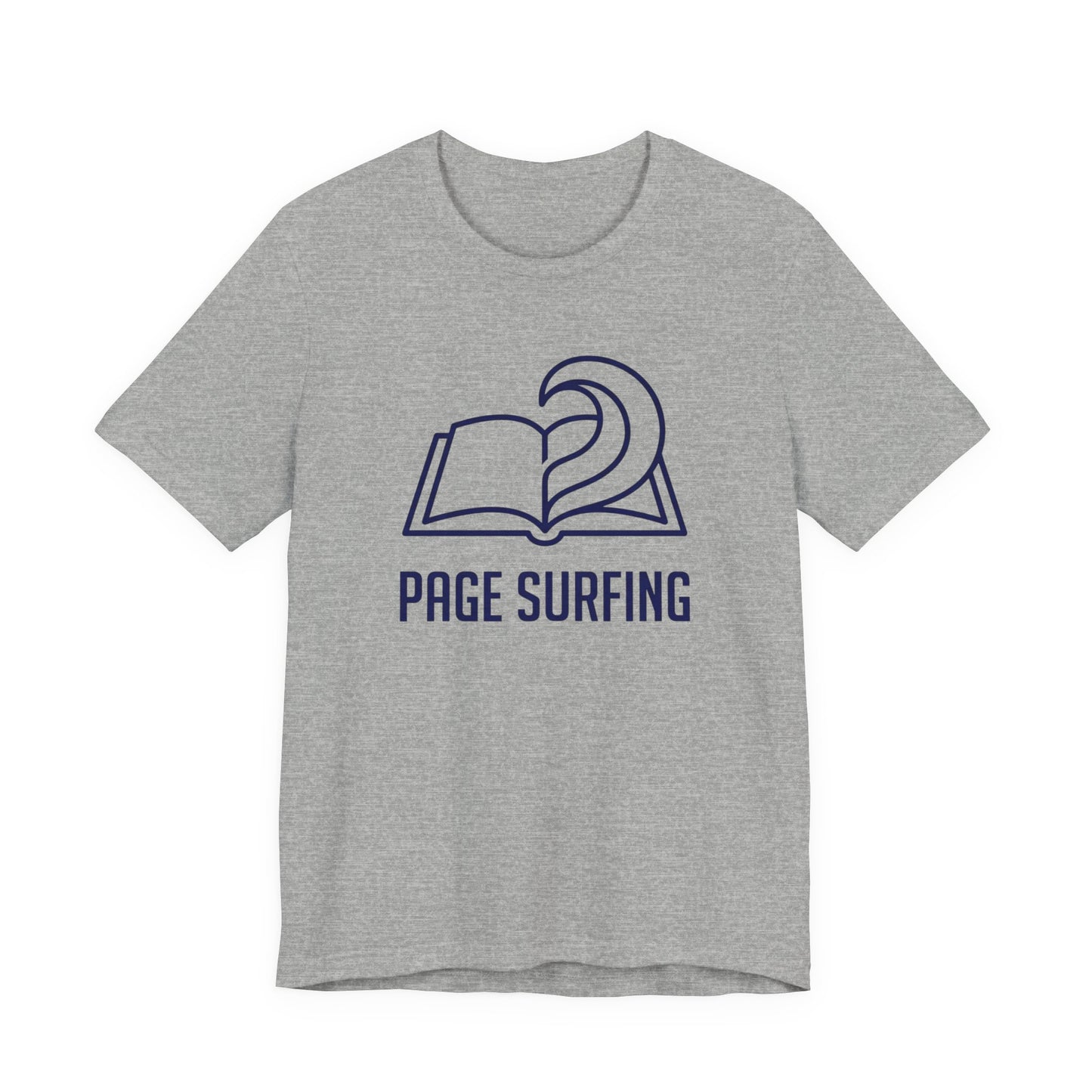 Minimalist Page Surfing  Graphic T-Shirt