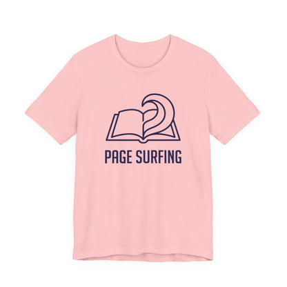Minimalist Page Surfing  Graphic T-Shirt