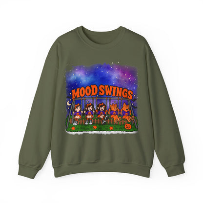 Mood Swings Werewolf Halloween Crewneck Sweatshirt