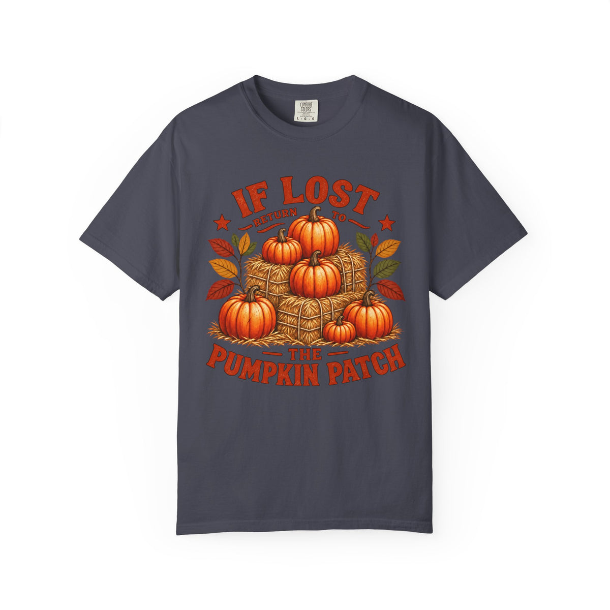 If Lost Return to the Pumpkin Patch Fall Graphic T-shirt