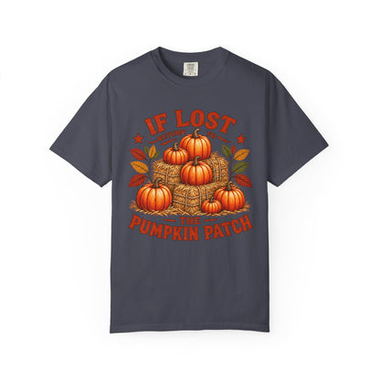 If Lost Return to the Pumpkin Patch Fall Graphic T-shirt