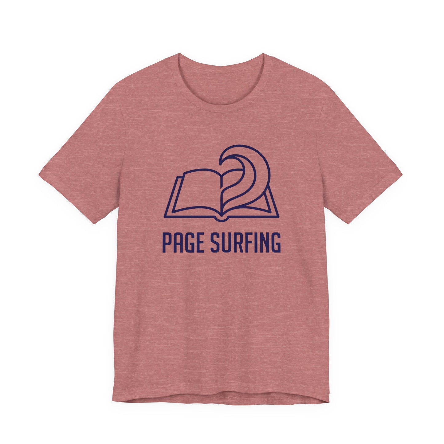 Minimalist Page Surfing  Graphic T-Shirt