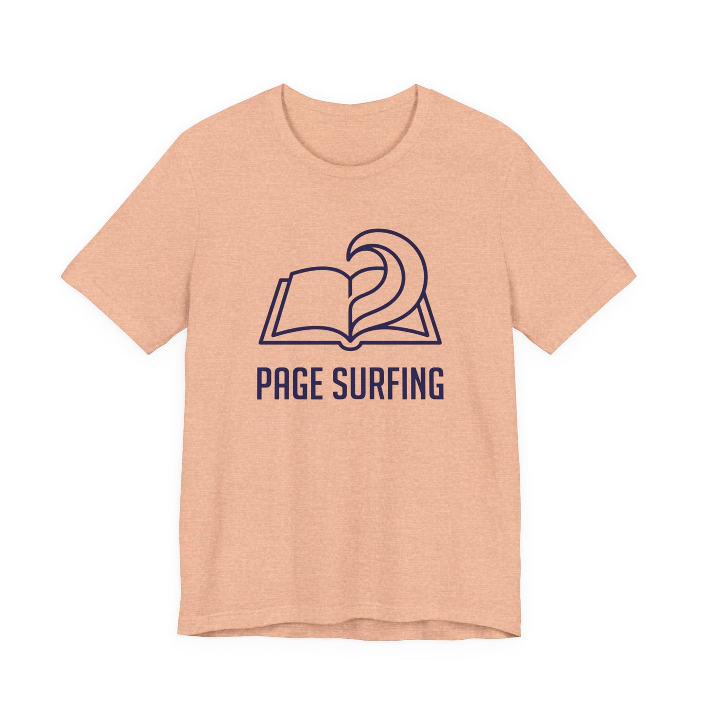 Minimalist Page Surfing  Graphic T-Shirt