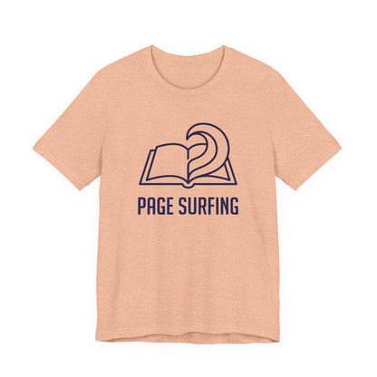 Minimalist Page Surfing  Graphic T-Shirt