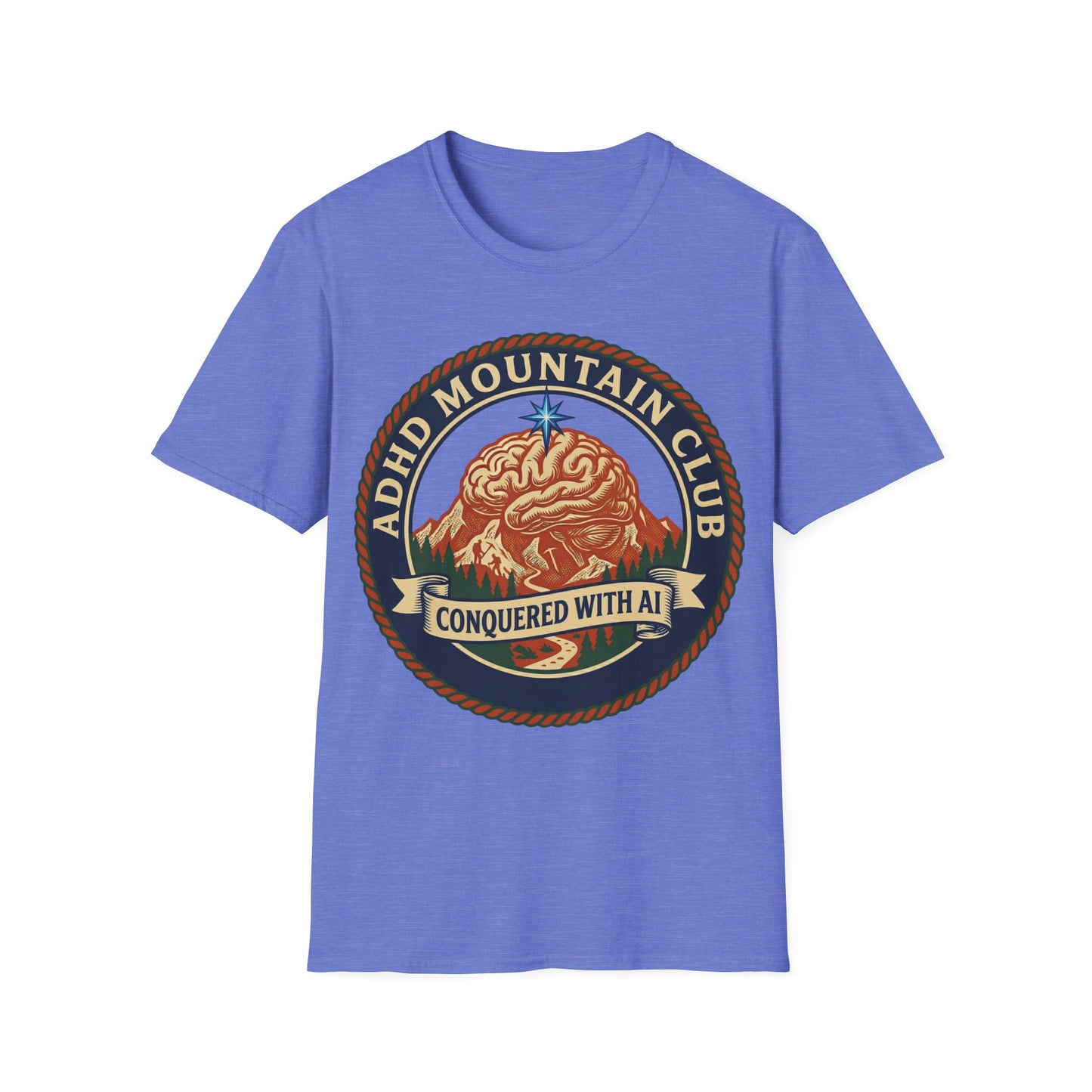 ADHD Mountain Club Graphic Tee